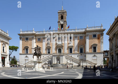 Piazza del Campidoglio, Capitol Square, Rome, Italy Stock Photo - Alamy