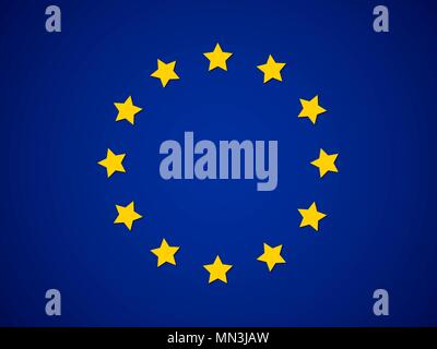 GDPR - General Data Protection Regulation Stock Vector