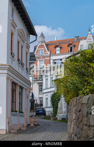 The old town of Sassnitz, Island of Rügen, Baltic Sea, Mecklenburg-West Pomerania, Germany, Europe Stock Photo