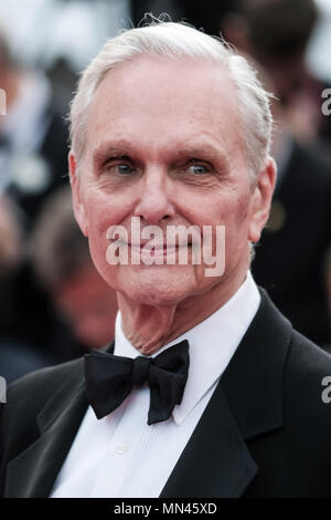 Cannes, France. 13 May 2018. Keir Dullea on the '2001 Space Odyssey Restoration' Red Carpet on Sunday 13 May 2018 as part of the 71st International Cannes Film Festival held at Palais des Festivals, Cannes. Pictured: Keir Dullea. Picture by Julie Edwards. Credit: Julie Edwards/Alamy Live News Stock Photo