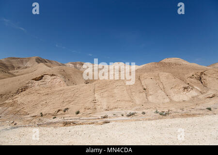 Judaean Desert in Israel Stock Photo