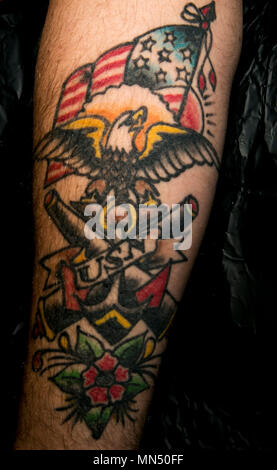 Eagle Anchor tattoo