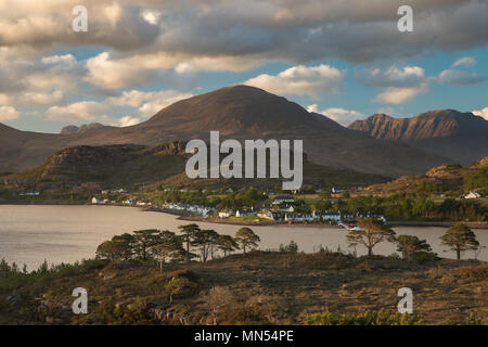 Shieldaig, Loch Torridon, Wester Ross, Scotland, Stock Photo