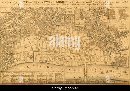 'The history and survey of London : from its foundation to the present time' (1756) Stock Photo