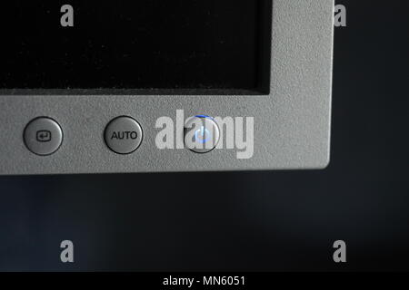 monitor power button not working