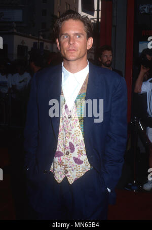 HOLLYWOOD, CA - AUGUST 09: Actor David Marshall Grant attends 'Air America' Hollywood Premiere on August 9, 1990 at Mann's Chinese Theatre in Hollywood, California. Photo by Barry King/Alamy Stock Photo Stock Photo