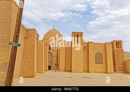 Nain old mosque architecture Stock Photo