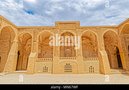 Nain old mosque courtyard Stock Photo