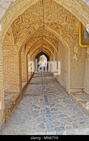 Nain old mosque passages Stock Photo