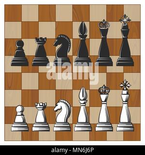 Chess Checkmate Play Fastest Way To Win Beginner Players Stock Vector -  Illustration of champion, move: 92256681