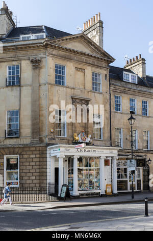 A.H. Hale Ltd, Chemist in Argyle Street, Bath, Somerset, England Stock Photo