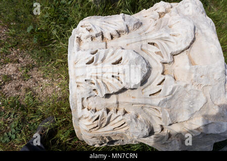 Visiting Ashkelon National Park, Israel Stock Photo