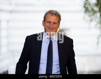 Damian Hinds, Secretary of State for Education, arrives at Downing street for a cabinet meeting Stock Photo