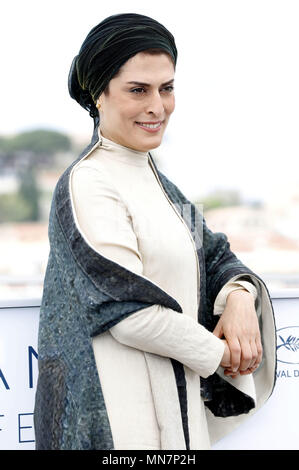 Behnaz Jafari at the '3 Faces / Se rokh' photocall during the 71st Cannes Film Festival at the Palais des Festivals on May 13, 2018 in Cannes, France | Verwendung weltweit Stock Photo