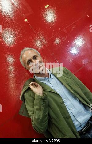 Turin, Italy. 13th May, 2018. Turin. Marco Travaglio at the Book Fair. in the picture: Marco Travaglio Credit: Independent Photo Agency/Alamy Live News Stock Photo