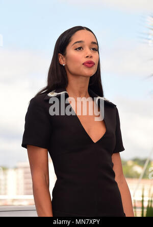 Cannes, France. 15th May, 2018. Laura Harrier attending Photocall for BLACKKKLANSMAN at Cannes Film Feadistival 15th May 2018 Credit: Peter Phillips/Alamy Live News Stock Photo