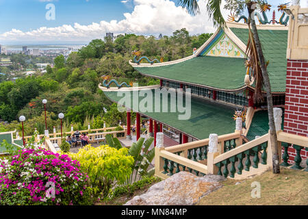 building at Taoist temple in cebu city, Philippines Stock Photo