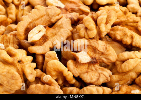 walnuts macro closeup Stock Photo