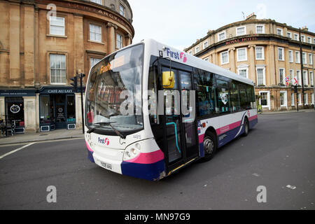 first bus bus service alexander-dennis enviro 200 Bath England UK Stock Photo