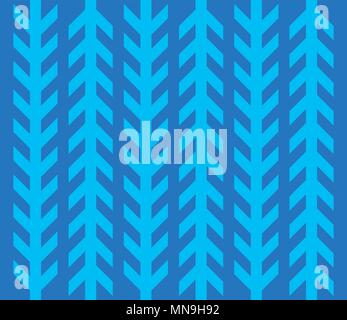 Optical illusion, colorful blocks, different shapes Stock Vector
