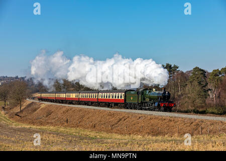 Severn Valley Steam Railway Stock Photo