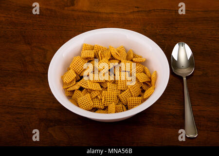 Crunchy Corn Cereal Stock Photo