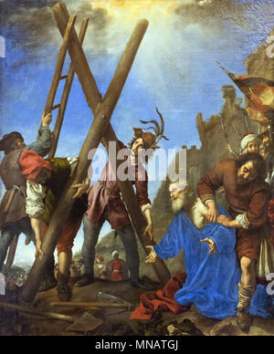 Carlo Dolci  - Saint Andrew before the Cross 17th century - Palatine Gallery  - Gallery Pitti Palace Florence Italy Stock Photo