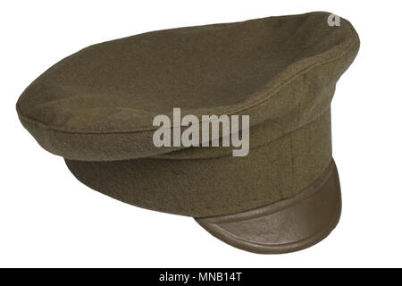 world war 1914 - 1918 army cap isolated on white background Stock Photo