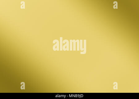 Blurred background of yellow color. Diagonal darkening left and right. No texture. Stock Photo