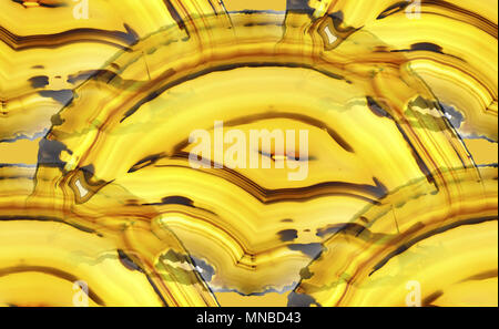 Agate Crystal cross section as seamless background Stock Photo