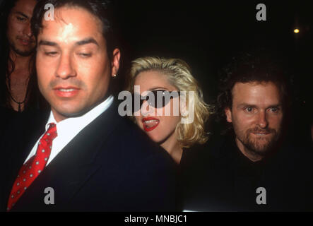 WEST HOLLYWOOD, CA - AUGUST 21: Singer Madonna attends the 'After Dark, My Sweet' Premiere on August 21, 1990 at DGA Theatre in West Hollywood, California. Photo by Barry King/Alamy Stock Photo Stock Photo