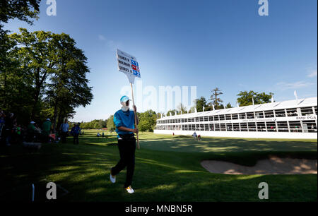 Golf Scoreboard Wentworth Golf Club Stock Photo Alamy