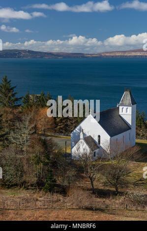 The Uig Free church of Scotland, Isle of Skye, Scotland Stock Photo