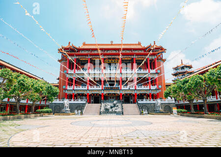 Baguashan Buddha Temple at Bagua Mountain in Changhua, Taiwan Stock Photo