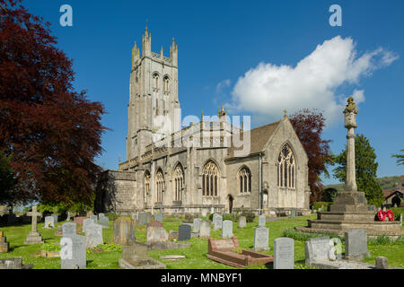 Wrington All Saints Church in North Somerset, England. Stock Photo