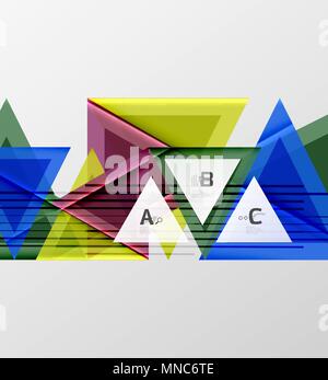 Color triangles background design. Color triangles background, modern ...