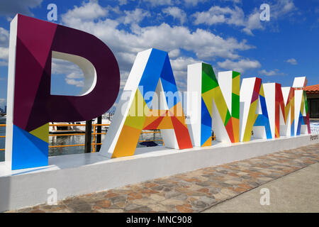 Flamenco Marina, Amador District, Panama City, Panama, Central America Stock Photo