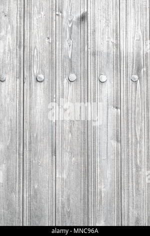 White washed wooden planks, Vintage White Wood Wall. Stock Photo