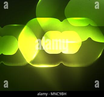Blurred transparent hexagons on dark, digital abstract background. Blurred transparent hexagons on dark, digital abstract background. Hi-tech modern business or technology backdrop or presentation wallpaper Stock Vector