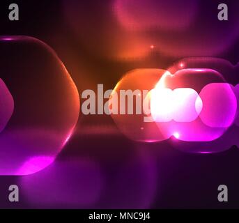 Blurred transparent hexagons on dark, digital abstract background. Blurred transparent hexagons on dark, digital abstract background. Hi-tech modern business or technology backdrop or presentation wallpaper Stock Vector