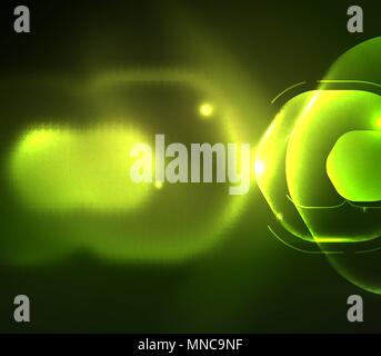 Blurred transparent hexagons on dark, digital abstract background. Blurred transparent hexagons on dark, digital abstract background. Hi-tech modern business or technology backdrop or presentation wallpaper Stock Vector