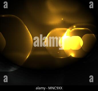 Blurred transparent hexagons on dark, digital abstract background. Blurred transparent hexagons on dark, digital abstract background. Hi-tech modern business or technology backdrop or presentation wallpaper Stock Vector