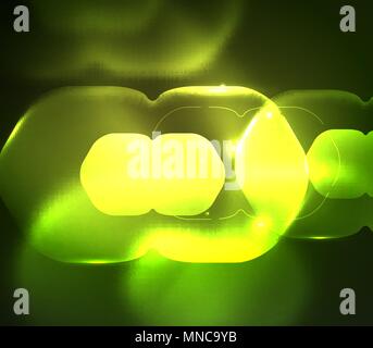 Blurred transparent hexagons on dark, digital abstract background. Blurred transparent hexagons on dark, digital abstract background. Hi-tech modern business or technology backdrop or presentation wallpaper Stock Vector