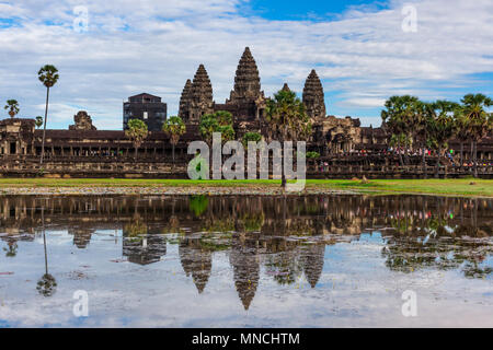 Temple of Angkor Wat, Cambodia Stock Photo