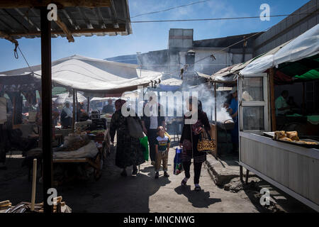 Uzbekistan, surroundings of Bukhara, local market Stock Photo