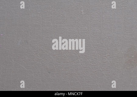 Gray fabric texture with knitted patterns, old. Background, wallpaper Stock Photo