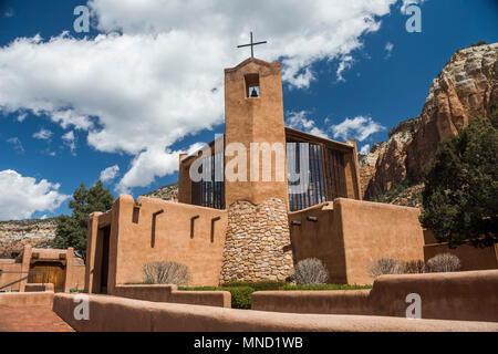 Monastery of Christ in the Desert Stock Photo