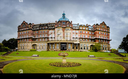The Majestic Hotel, Harrogate, North Yorkshire, United Kingdom. Soon to be rebranded as DoubleTree by Hilton. Stock Photo