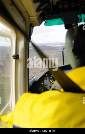 Britten-Norman BN-2 Islander Aircraft Cockpit Interior Stock Photo - Alamy