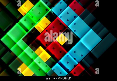 Color arrows on black background. Color arrows on black background. Vector illustration Stock Vector